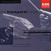 Klemperer Legacy - Mendelssohn: Symphony no 4, etc