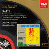 Satie: Gymnopedies, etc / Aldo Ciccolini, Gabriel Tacchino