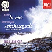Debussy: La Mer;  Rimsky-Korsakov: Scheherazade / Leinsdorf
