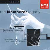The Klemperer Legacy - Mozart: Symphonies no 39 & 41, etc