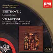 Beethoven: Missa Solemnis (1965) / Otto Klemperer(cond), New Philharmonic Orchestra, New Philharmonia Chorus, Elisabeth Soderstrom(S), Marga Hoffgen(A), Waldemar Kmentt(T), Martti Talvela(B)