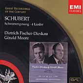 Schubert: Schwanengesang, etc / Fischer-Dieskau, Moore
