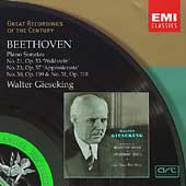 Beethoven: Piano Sonatas 21, 23, 30, 31 / Walter Gieseking