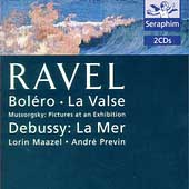 Ravel: Bolero, etc;  Mussorgsky, Debussy / Maazel, Previn