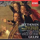 Beethoven: Missa Solemnis, etc / Giulini, Harper, Baker