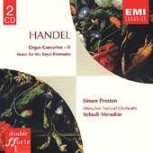 Handel: Organ Concertos Vol 2 / Preston, Menuhin, et al