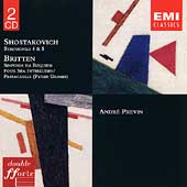 Shostakovich: Symphonies 4 & 5;  Britten / Andre Previn