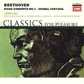 Beethoven: Piano Concerto no 1, Choral Fantasia /Lill, et al