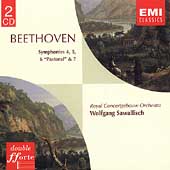 Beethoven: Symphonies 4, 5, 6, 7 / Sawallisch, RCO