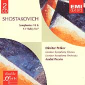 Shostakovich: Symphonies no 10 & 13 / Previn, London SO