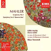 Mahler: Symphonies no 1 & 2 / Tennstedt, Mathis, et al