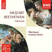 Mozart, Beethoven: Violin Sonatas / Kagaan, Richter