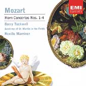Mozart: Horn Concertos no 1-4 / Tuckwell, Marriner, ASMF