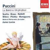Puccini: La Boheme highlights / Levine, Scotto, Kraus, et al