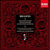 Brahms: Orchestral Works:Symphonies 1-4/etc / Wolfgang Sawallisch