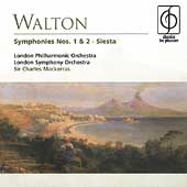 Walton: Symphonies no 1 and 2 / Mackerras, LPO, LSO