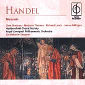 Handel: Messiah / Sargent, Morison, Thomas, Lewis, Milligan