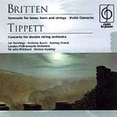 Britten: Serenade for Tenor;  Tippett: Concerto / Pritchard