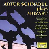 Artur Schnabel Plays Mozart - Concertos, Sonata, Rondo