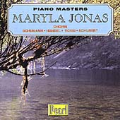Piano Masters - Maryla Jonas - Chopin, Schumann, et al