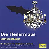 Strauss: Die Fledermaus (Abridged) / Kern, Weigert, et al