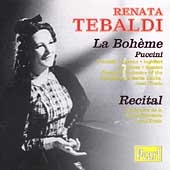 Puccini: La Boheme;  Arias / Erede, Tebaldi, et al