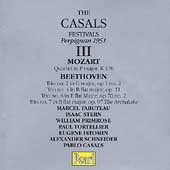 The Casals Festivals Vol 3 - Mozart, Beethoven