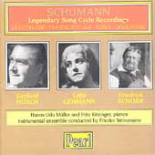 Legendary Song Cycle Recordings - Huesch, Lehmann, Schorr