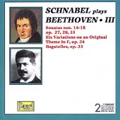 Schnabel Plays Beethoven III