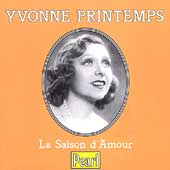 Yvonne Printemps - Le Saison d'Amour