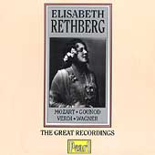 Elisabeth Rethberg - The Great Recordings - Mozart, et al