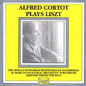 Alfred Cortot Plays Liszt - Hungarian Rhapsodies, etc
