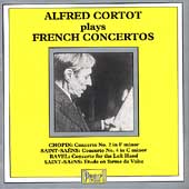 Alfred Cortot plays French Concertos - Chopin, Ravel, et al