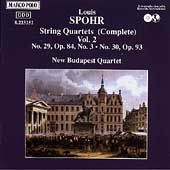 Spohr: String Quartets Vol 2 / New Budapest Quartet