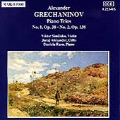 Grechaninov: Piano Trios / Simcisco, Alexander, Ruso