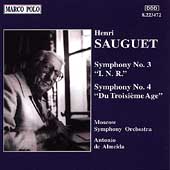 Sauguet: Symphonies no 3 & 4 / Almeida, Moscow Symphony