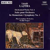 Lajtha: Orchestral Works Vol 4 / Pasquet, Pecs SO