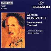 Donizetti: Instrumental Concerti / Kovacs, Camerata Budapest