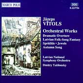 Vitols: Orchestral Works / Yablonsky, Latvian NSO