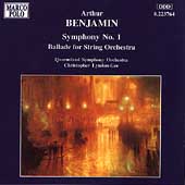 Benjamin: Symphony no 1, etc / Lyndon-Gee, Queensland SO