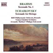 Brahms, Tchaikovsky: Serenades / Rahbari, Entremont, et al