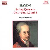 Haydn: String Quartets, Op 17 Nos 1, 2 & 4
