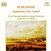 Schumann: Symphonies no 2 & 4 / Antoni Wit, Polish NRSO