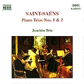 Saint-Saens: Piano Trios no 1 & 2 / Joachim Trio