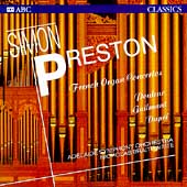 Poulenc, Guilmant, Dupre: Organ Concertos / Simon Preston