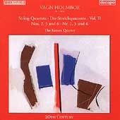 Holmboe: String Quartets Vol 2 / Kontra Quartet