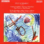 Schmidt: Chamber Symphony, Flute Concerto, Wind Quintet