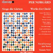Norgaard: Works for Choir / Vetoe, Vocal Group Ars Nova, etc