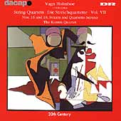 Holmboe: String Quartets Vol 7 / Kontra Quartet