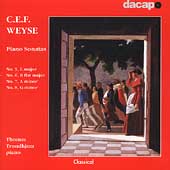 Weyse: Piano Sonatas / Thomas Trondhjem